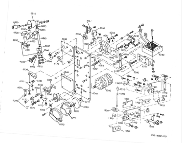 Part Location Diagram of JT9-VB-B52 Jet V-BELT