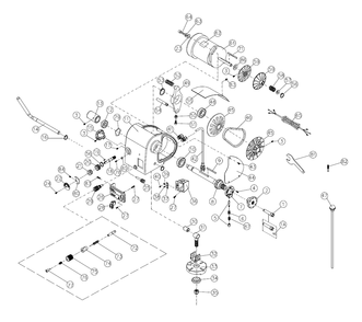 Part Location Diagram of JT9-JWL1440-118 Jet WORM