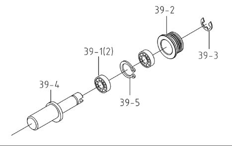 Fig-3 Diagram and Parts List for 414486  Jet Table Saw