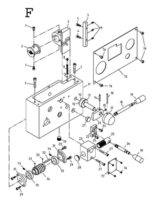 Fig-6 Diagram and Parts List for 321142  Jet Lathe