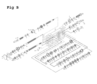 Fig-4 Diagram and Parts List for EGH-1880 892606 Jet Lathe