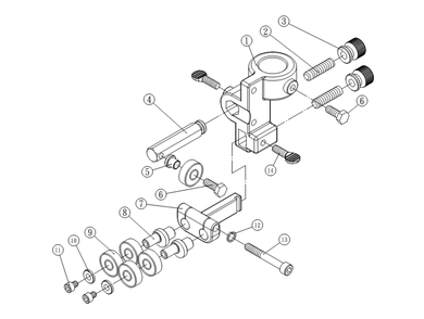 Fig-0 Diagram and Parts List for JRBG-14 708127 Jet Miscellaneous