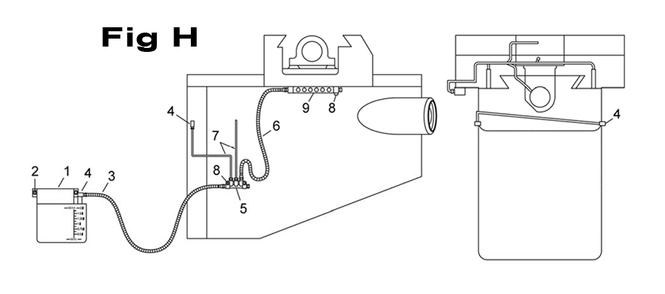 Fig-4 Diagram and Parts List for 698111  Jet Mill