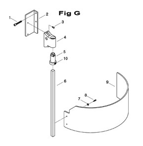 Fig-2 Diagram and Parts List for 698055  Jet Mill