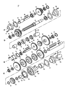 Fig-6 Diagram and Parts List for 321125  Jet Lathe