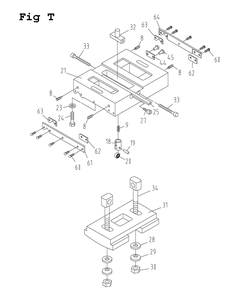 Fig-20 Diagram and Parts List for GH-1640ZX 321439 Jet Lathe