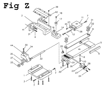 Fig-26 Diagram and Parts List for GH-1440W-3 321149 Jet Lathe