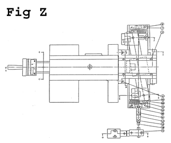 Fig-26 Diagram and Parts List for GH-2680ZH 321865 Jet Lathe