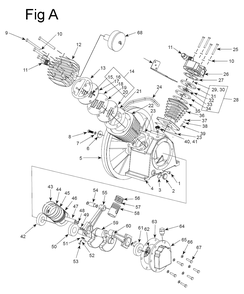 Fig-1 Diagram and Parts List for 506801  Jet Compressor