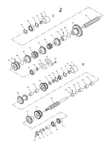 Fig-10 Diagram and Parts List for 321382  Jet Lathe