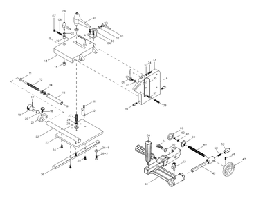 Part Location Diagram of TS-1533032 Jet Phillips Pan Head Machine Screw