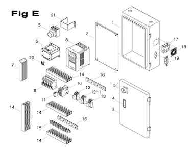 Part Location Diagram of JTM949EVS-F20 Jet Rectifier