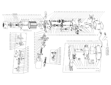 Part Location Diagram of JT9-BB-6303 Jet BALL BEARING