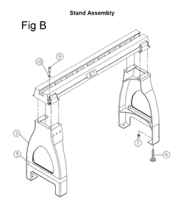 Fig-2 Diagram and Parts List for 708358  Jet Lathe