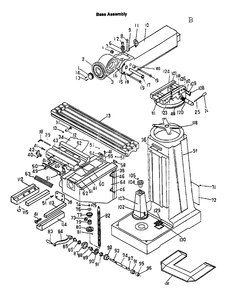 Fig-2 Diagram and Parts List for 690914  Jet Mill