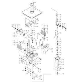 Part Location Diagram of JT9-F001208 Jet PHILLIPS PAN HEAD SCREW