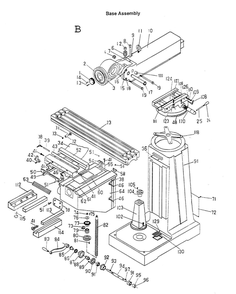 Fig-2 Diagram and Parts List for 690117  Jet Mill