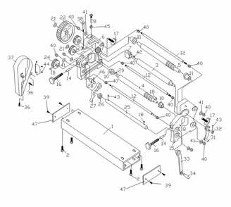 Fig-0 Diagram and Parts List for 756050  Jet Bench Grinder
