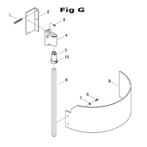 Fig-7 Diagram and Parts List for 698121  Jet Mill