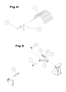 Fig-4 Diagram and Parts List for 719650  Jet Lathe