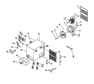 Part Location Diagram of STRIPE-1-3/4 Jet JET Stripe