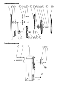 Fig-3 Diagram and Parts List for 707400  Jet Planer Jointer