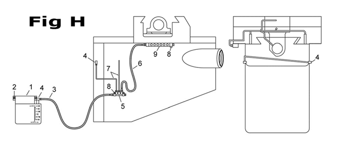 Fig-8 Diagram and Parts List for 698123  Jet Mill