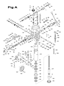 Fig-6 Diagram and Parts List for 698117  Jet Mill