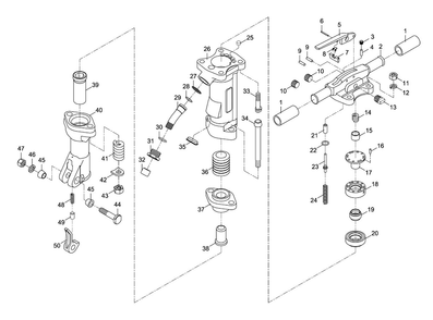 Fig-0 Diagram and Parts List for 550661  Jet Brake & Press