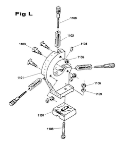 Fig-8 Diagram and Parts List for 321379  Jet Lathe