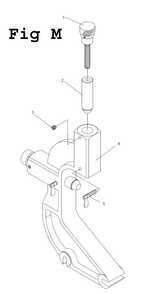 Fig-18 Diagram and Parts List for EGH-1740 892509 Jet Lathe