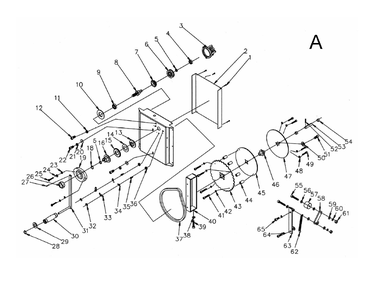 Fig-1 Diagram and Parts List for 140501  Jet Hand Truck & Dolly