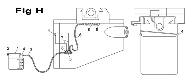 Fig-2 Diagram and Parts List for 698062  Jet Mill