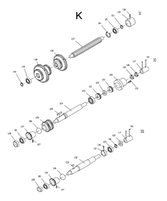 Fig-11 Diagram and Parts List for 321382  Jet Lathe