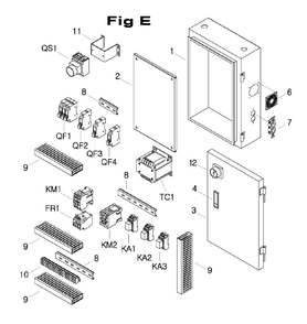 Fig-1 Diagram and Parts List for 698056  Jet Mill