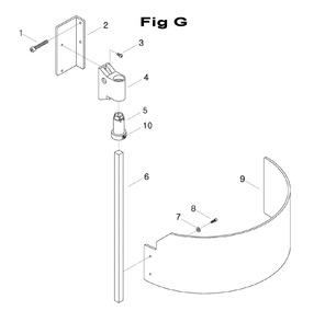 Fig-8 Diagram and Parts List for 690020  Jet Mill