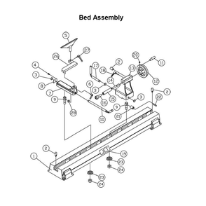 Fig-0 Diagram and Parts List for 708358  Jet Lathe