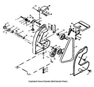 Fig-0 Diagram and Parts List for 577003  Jet Sander Grinder