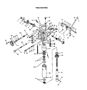 Fig-0 Diagram and Parts List for 690190  Jet Mill