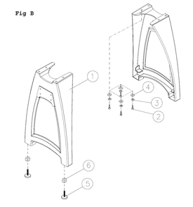 Fig-2 Diagram and Parts List for JWL-1440VS 719400 Jet Lathe