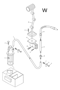 Fig-23 Diagram and Parts List for 321382  Jet Lathe