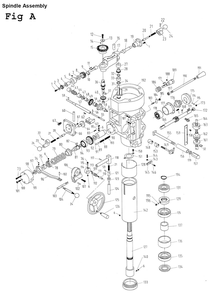 Part Location Diagram of LA-016G Jet Quill Housing