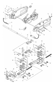Part Location Diagram of TS-1504131 Jet Socket Head Cap Screw M8x70