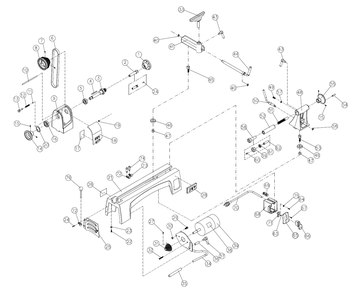 Fig-0 Diagram and Parts List for JWL-1015VS 719110 Jet Lathe
