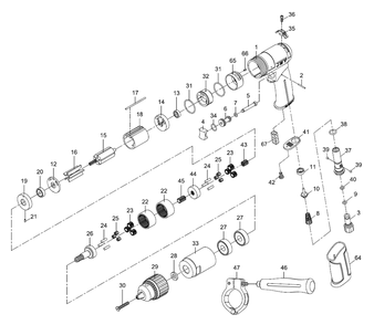 Fig-0 Diagram and Parts List for 505611  Jet Drill