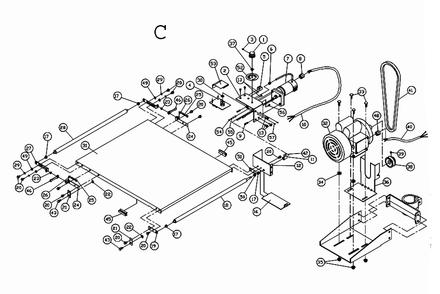 Fig-3 Diagram and Parts List for 649600  Jet Sander Grinder