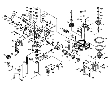 Fig-0 Diagram and Parts List for 350017  Jet Mill