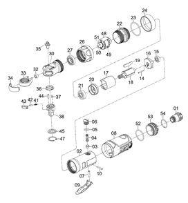 Fig-0 Diagram and Parts List for 505321  Jet Ratchet
