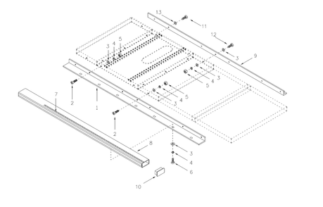 Part Location Diagram of TS-0271031 Jet socket set screw 3/8-16x3/8