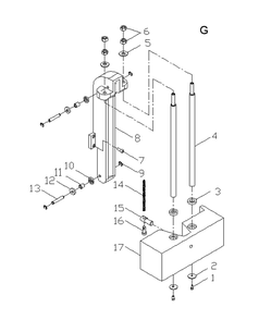 Fig-7 Diagram and Parts List for 320037  Jet Drill Press